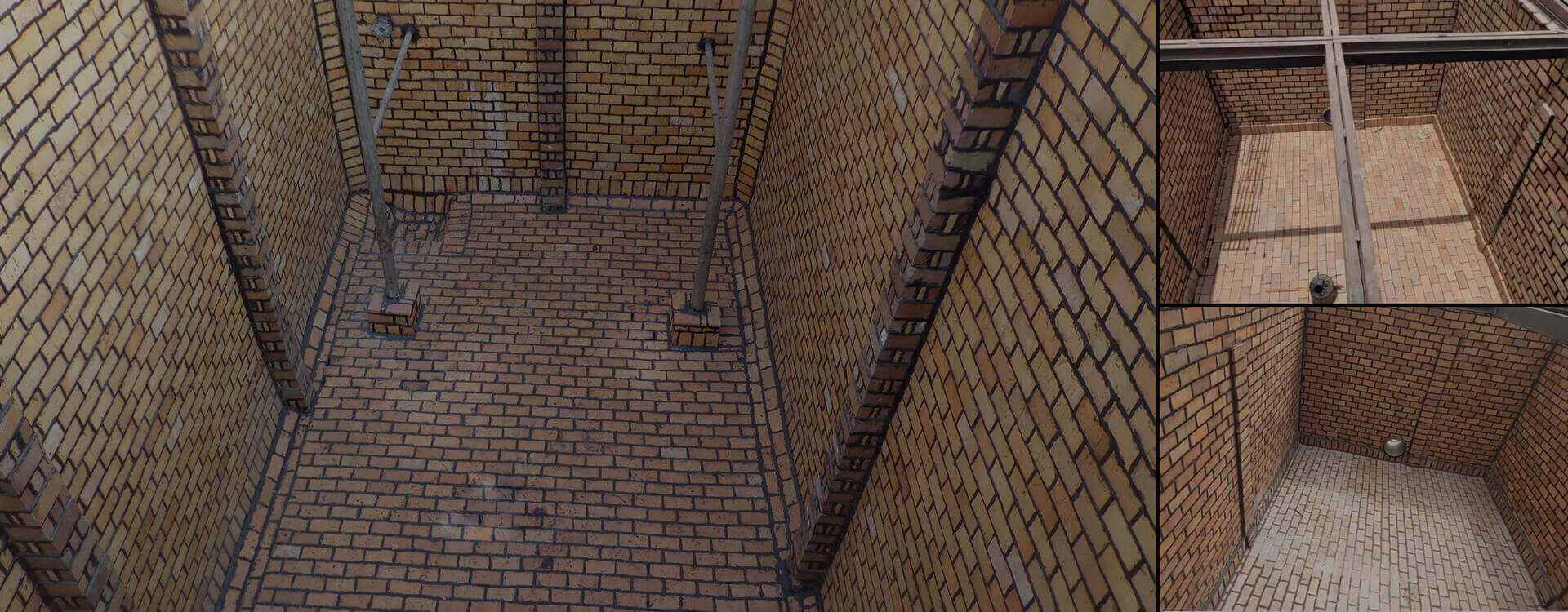Power Station Chimney and Acid Pit